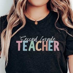 Cute Second Grade Teacher Shirt | 2nd Grade Teacher Squad | 2nd Grade Teacher T-Shirt | Teacher Appreciation Gift | Teacher Team Shirts