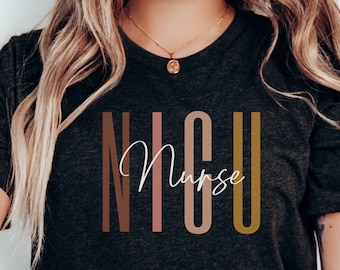 Camiseta de enfermera de la UCIN / Unidad de cuidados intensivos neonatales / Camiseta de vida de enfermera / Camiseta de enfermera de la UCIN / Camiseta de enfermera de bebé / Camiseta de enfermera de bebé / Enfermera neonatal