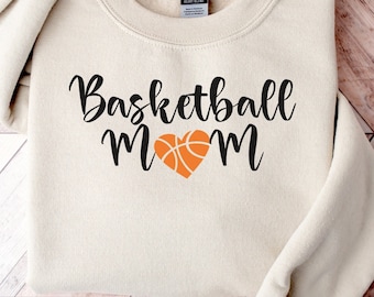 Basketball Mom Sweatshirt | Gift For Mom | Basketball Sweater | Mothers Day Gift | Basketball Mama Shirt | Basketball Crewneck | Sport Mom