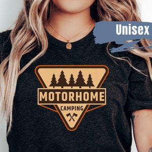 Wohnmobil Camping Shirt | Lager-Liebhaber-Shirt | Geschenk für Camper | Camper-T-Shirt | Urlaub Shirt | Natur TShirt | Abenteuer Shirts | Lagerleben