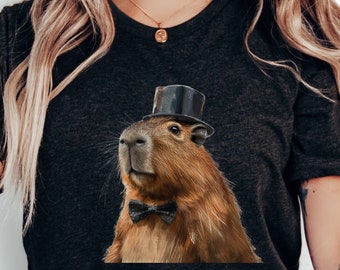 Funny Capybara Shirt | Capybara Graphic Tee | Capybara Tshirt | Capybara Gift | Capybara Clothing | Animal Lover Gift | Capybara T-Shirt