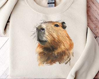 Cute Capybara Sweatshirt | Graphic Capybara Crewneck | Capybara Sweater | Cute Capybara Gift | Capybara Shirt | Funny Capybara Sweater