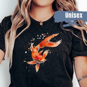 Goldfish Vibrant Color Shirt | Pet Fish Shirt | Goldfish Lover T-Shirt | Fish Lover Gift | Cute Fishkeeping T-Shirt | Aquarium Tshirt