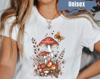 Koszulka Mushroom | Koszulka Foraging | Koszulka Mushroom Foraging | Koszulka Woodland | Koszulka Morel Mushroom | Koszulka Mycology | Koszulka Boho Graphic