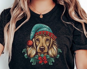 Dachshund Christmas Shirt | Dog Lover Xmas Shirt | Weiner Dog Shirt | Christmas Gift | Dog Lover Gift | Cute Dog Shirts | Dachshund Mom