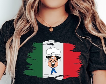 Italien Koch T-Shirt | Italienisches Hemd | Liebe Italien Shirt | Italien Tshirt | Italienisches Geschenk |Italien Urlaub Shirt |Geschenk für Italien Liebhaber |Italienisches T-Shirt
