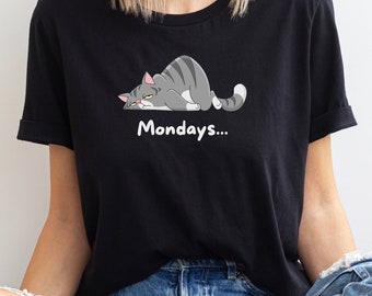 Funny Monday Shirt Birthday Gift I Hate Mondays Work Shirt Gift for Him Gift for Her Sarcastic T Shirt Funny Shirts Monday Syndrome gift