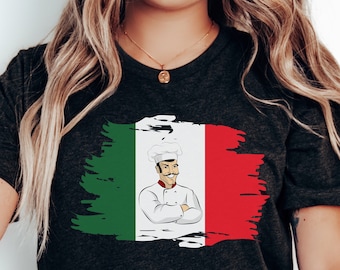 Italy Chef T Shirt | Italian Shirt | Love Italy Shirt | Italy Tshirt | Italian Gift |Italy Vacation Shirt |Gift For Italy Lover |Italian Tee