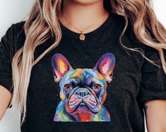 French Bulldog Shirt | Cute Animal Shirt | Gifts For Animal Lovers | Dog Lover Gift | Frenchie T-Shirt | Pet Shirt | Dog Owner Gift