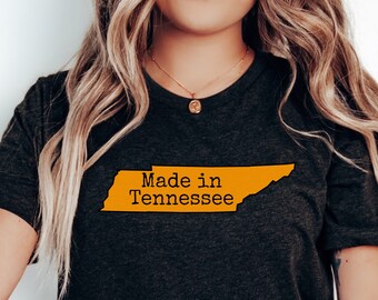 Made in Tennessee Shirt | Tennessee Gift | Tennessee Clothing | Tennessee T-Shirt | Tennessee Tee | Tennessee State Pride