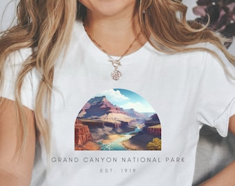 Grand Canyon National Park Shirt | Hiker Tshirt | Grand Canyon Trip Shirt | Vacation Family Tee | Camping Shirt | National Park Gifts