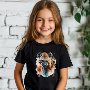 Kids Hyena Shirt For Boys Or Girls | Cute Hyena Gift Kids Hyena Shirt For Boys Or Girls | Cute Hyena Gift