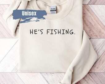 Sudadera de pesca / Regalo para la novia del pescador / Suéter divertido de pesca / Regalo divertido para la esposa del pescador / Camiseta de la esposa del pescador / Esposa abandonada