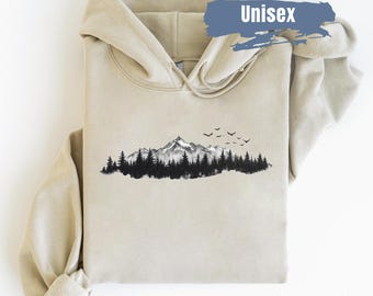 Nature Lover Hoodie | Nature Lover Sweatshirt | Mountain Hoodie | Adventure Gift | Mountain Shirt | Adventure Hoodie | National Park Hoodie