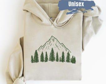 Nature Lover Hoodie | Nature Lover Sweatshirt | Mountain Hoodie | Adventure Gift | Mountain Shirt | Adventure Hoodie | National Park Hoodie
