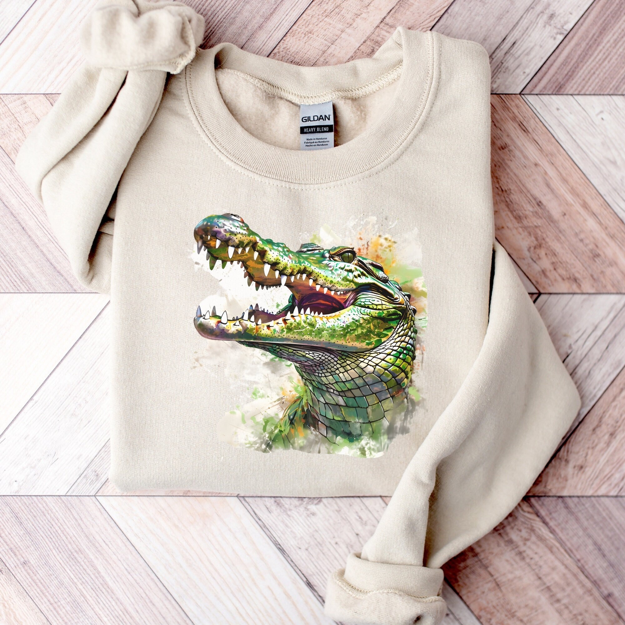 クロコダイル 激レア クロコダイル柄 ワニ柄 シルクシャツ