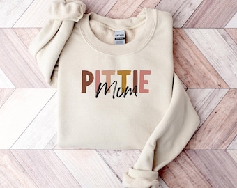 Pitbull Mom Sweatshirt | Dog Mom Gift | Pitbull Mom Gift | Pittie Mama Sweatshirt | Pitbull Mom Crewneck | Pittie Mom Sweater | Pit Bull Mom