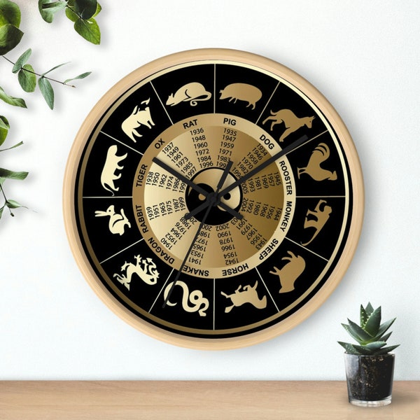 Chinese Wall Clock