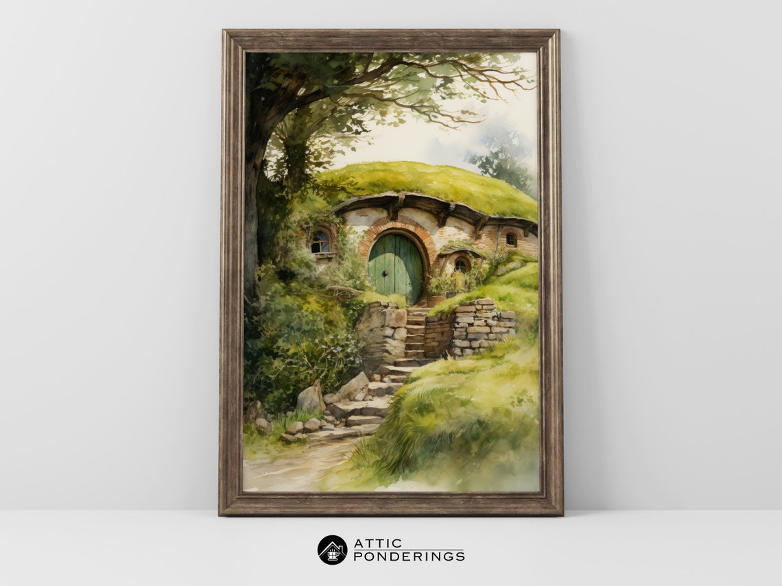 Lord of the Rings Wall Art, Lord of the Rings Wall Decor, Gandalf, the Shire, Rivendell, Art