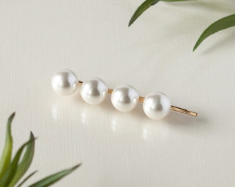 Large Pearl Hair Pin | Simple Elegance | 3 colors