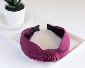 Top knotted headband | Solid Color Headband | 5 colors | Hair Accessory Essentials