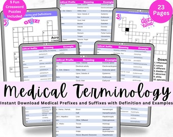 Medical Abbreviation Study Guide for Medical Assistant and Nurses Medical Terminology Prefixes Nursing Notes Cheat Sheet Nursing Resource