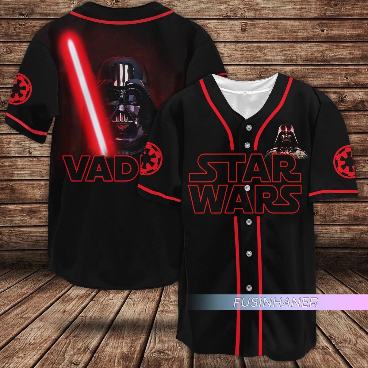 Star Wars Baseball Jersey: Darth Vader - Entertainment Earth