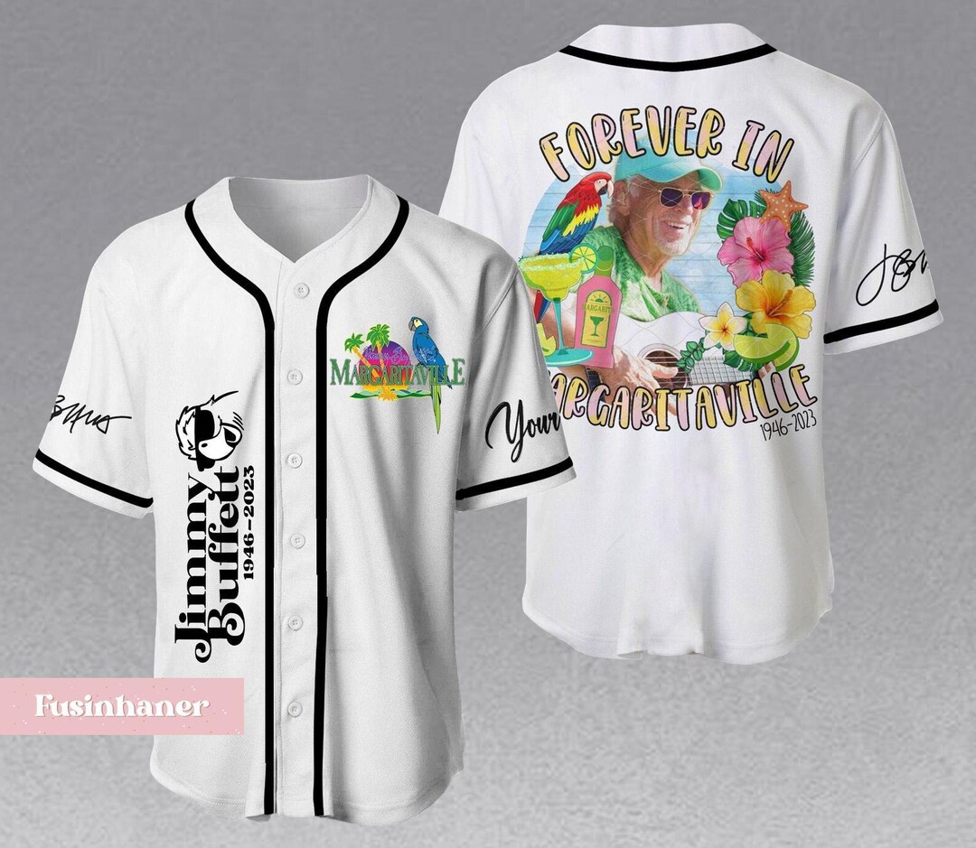 Jimmy Buffett Jersey, Margaritaville Jersey Shirt, Jimmy Buffett