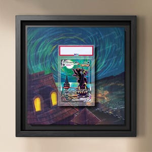 Nachtara V-MAX 215/203 (Pokémon Evolving Skies) - Ausgestelltes Artwork | Leinwand Kunst
