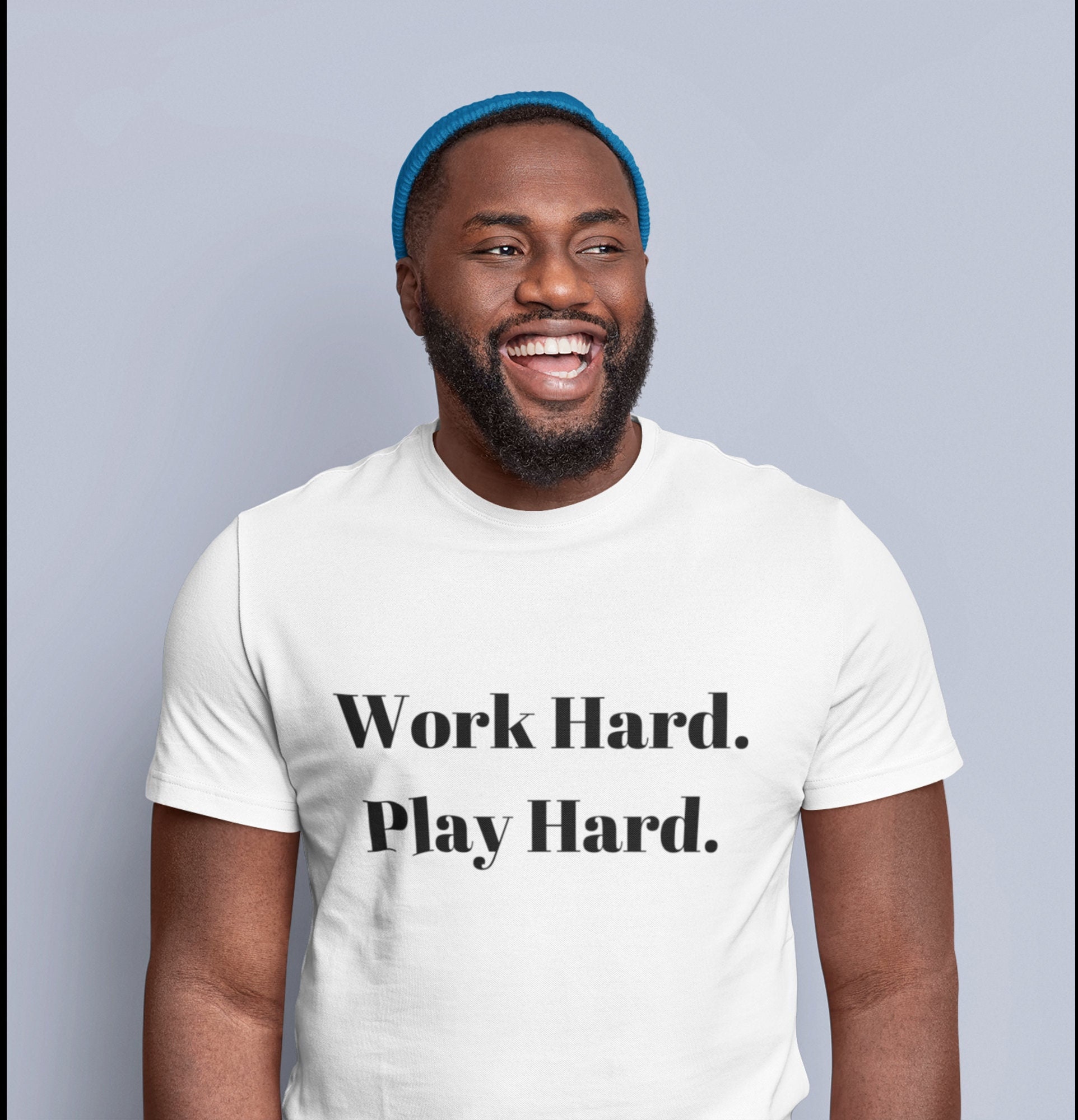 Work Hard Play Hard T shirt Etsy