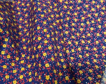 Vintage Baumwollstoff - verkauft von 1/2 m