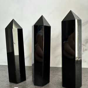 Black Obsidian Points | High Quality