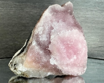 Raw Pink Aragonite Stone, Natural Crystals for Home Decor, Unique Gemstone Gift