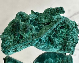 Velvet Malachite Specimen | Natural Congo Crystal
