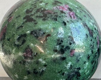 Ruby in Zoisite Spheres | High Quality