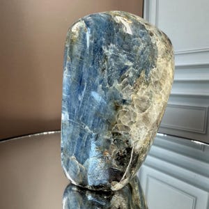 Gorgeous Blue Kyanite Freeform | Natural Crystal Home Decor