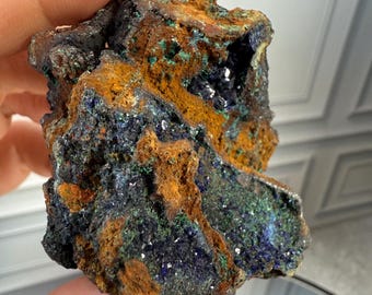 Natural Azurite with Malachite – Raw Crystal Specimen