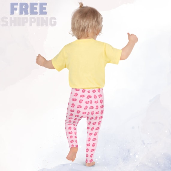 Pink Unicorn Comfy Kids Leggings -  Canada