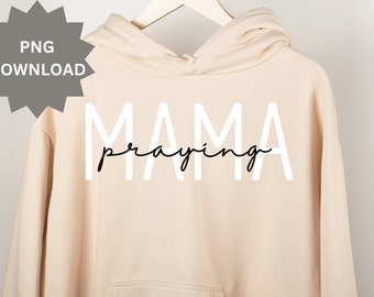 Praying Mama PNG Instant Download