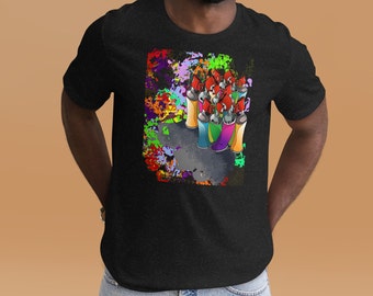 Spray Cans Unisex t-shirt