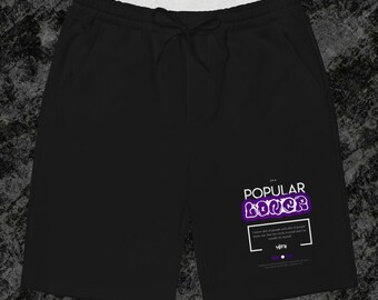 Youth Of Tha Nation™ Fleece-Shorts „Popular Loner“.