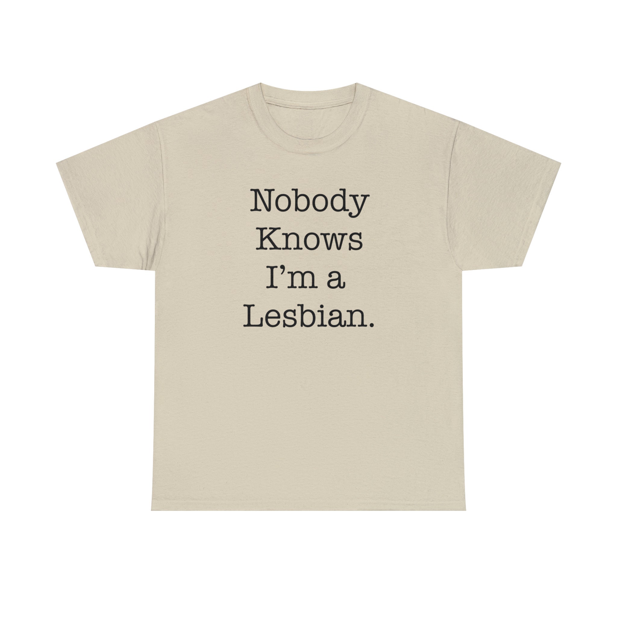 Nobody Knows I'm Gay Men's T-Shirt - Premium Heavy Cotton Graphic Tee (Urban Backwoods) - View #9