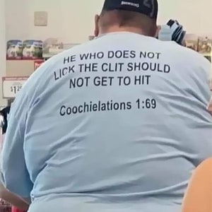 He who does not lick the clit should not get to hit, Cursed Shirt,Gender neutral shirt,Many color options,Comfortable material,