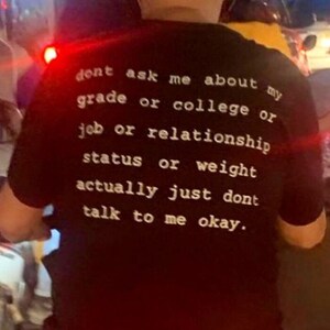 Don&#39;t talk to me , Y2k Graphic Tee, Trendy Y2k Tshirt, Y2k Aesthetic, trashy Y2K Shirt, Y2k Baby Tee, Y2k Party Shirt, Y2K Slogan Shirt