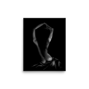 Awakening | Female Art Print | Black and White Art