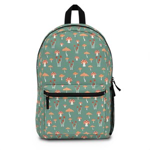 【VANWALK】Mushroom Big Mushroom Signature Backpack Vans 60's Style Old Skool H2O Backpack Mushrooms Flowers