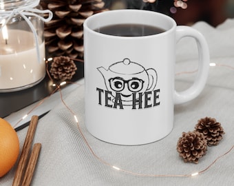 Funny Tea Mug, TeaHee Design, Tea Lover Gift