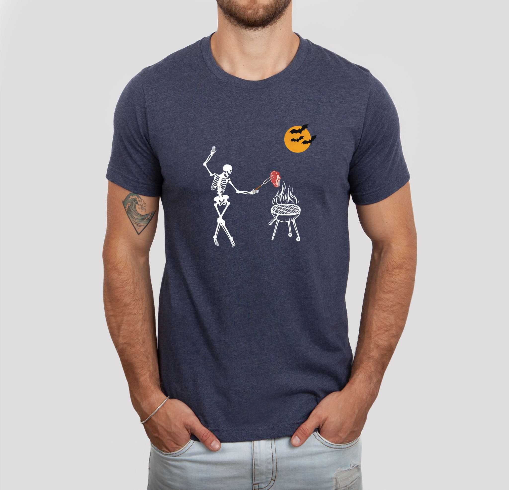 Dabbing Skeleton Tshirt; Hairstylist Barber Halloween Shirt Dabbing Skeleton Tshirt; Hairstylist Barber Halloween Shirt
