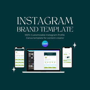 Meistern Sie Ihre Instagram-Ästhetik: Umfassende Canva-Markenboard-Vorlage – ideal für Planung, Teamzusammenarbeit und Markenkonsistenz