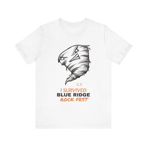 Unisex Jersey Short Sleeve Tee - BRRF TORNADO - BRSF X Back (1142)